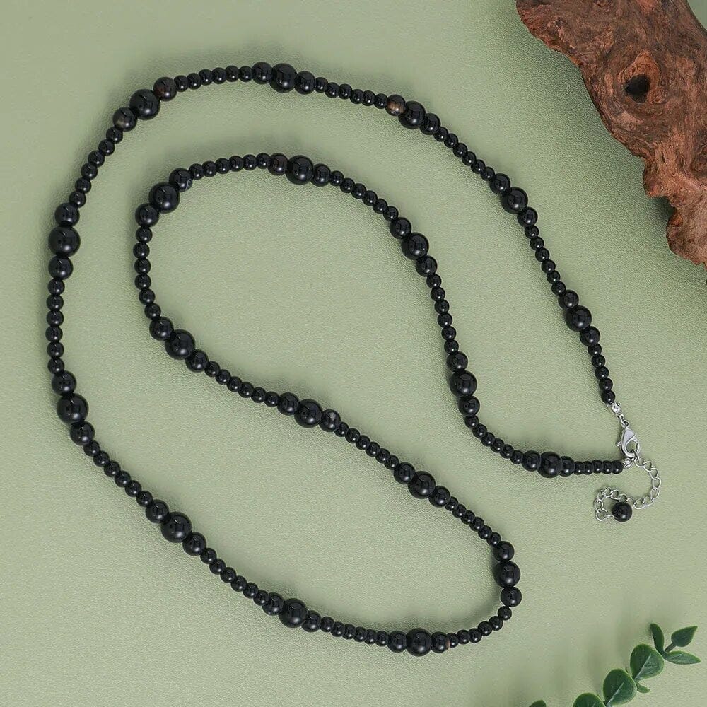 Krachtige Bescherming Zwarte Agaat Ketting