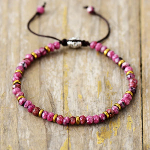 Sereniteit armbanden met blozende jade