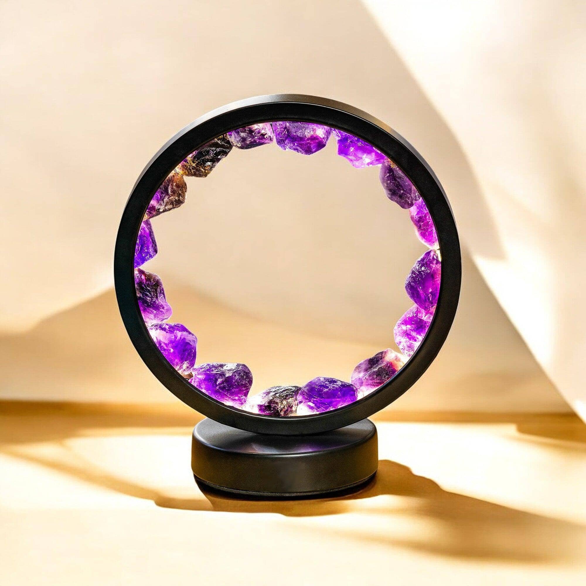 Tranquil Glow - Amethist Lamp voor Spirituele Sereniteit