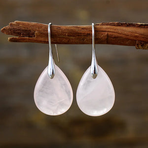 Hemelse Harmonie Oorbellen van Natuurlijke Edelsteen