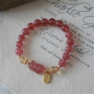 Goddelijke Bloesem Edelsteen Armband