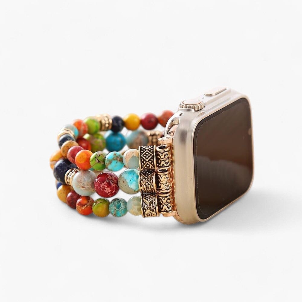 Elemental Balance Chakra Jaspis Horlogebandje