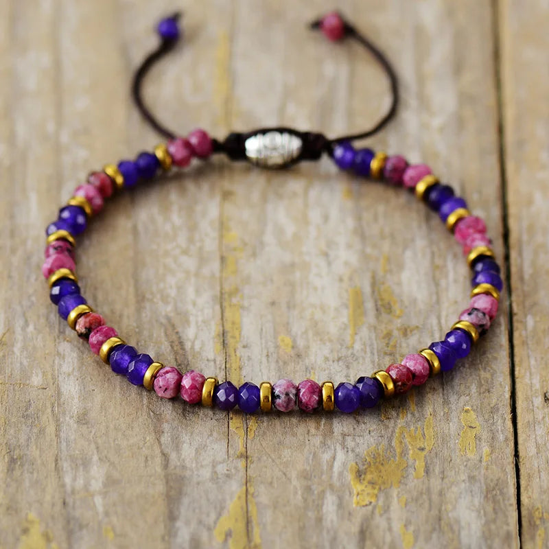 Sereniteit armbanden met blozende jade