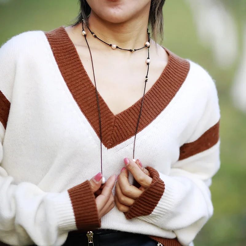 Midnight Elegance Parelketting