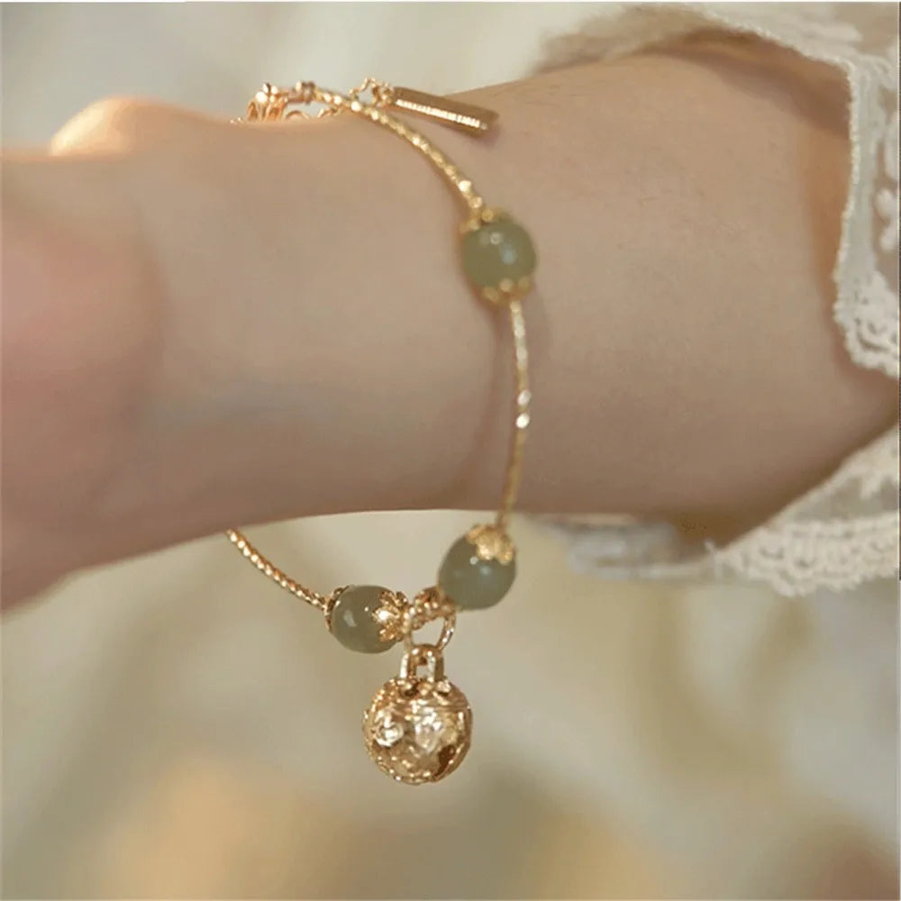 Heavenly Harmony Hetian Jade Armband