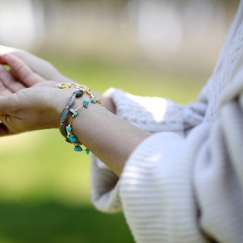 Mystic Charm Labradoriet Armband