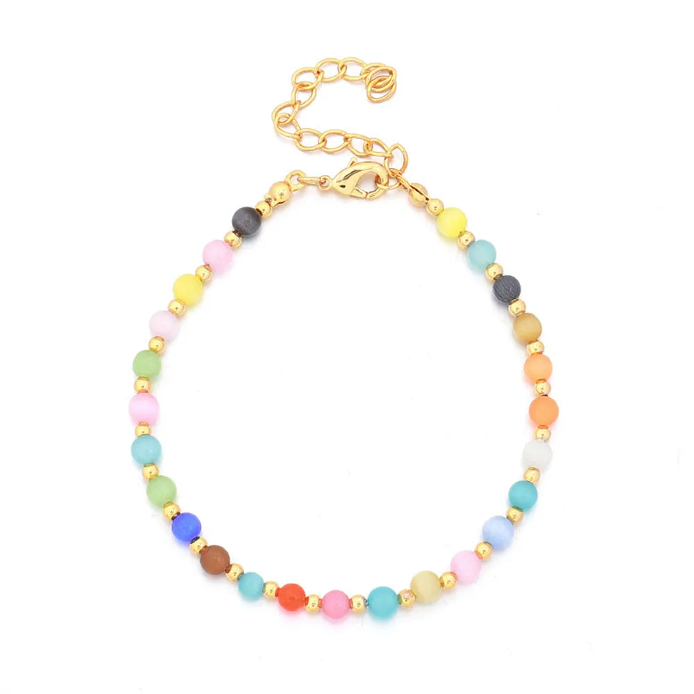 Etherische Kattenoog Ensemble Armband