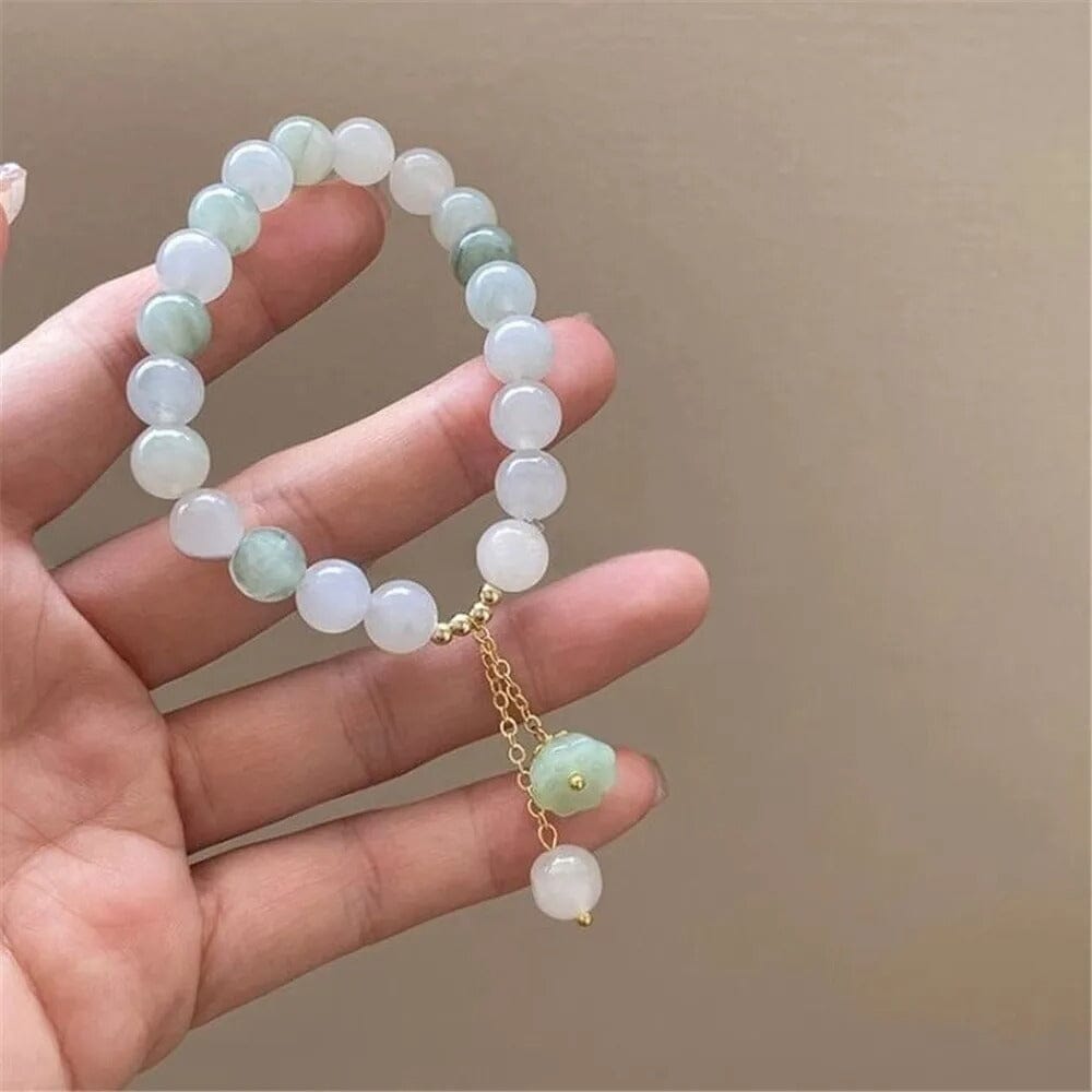 Emerald Bloom Natuurlijke Edelstenen Armband