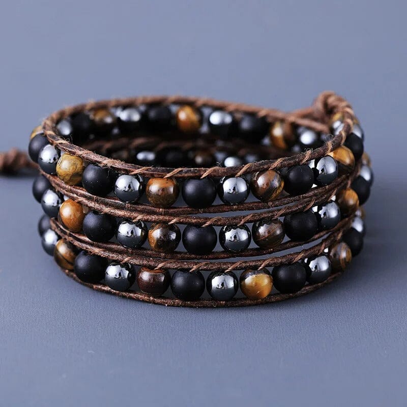 Majestueuze Kracht Drielaagse Armband