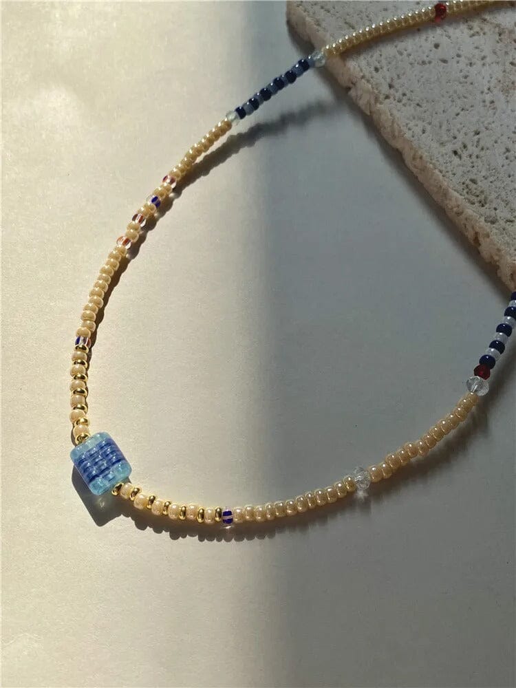 Sunlit Serenity Natuurlijke Edelstenen Ketting