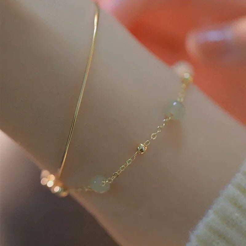 Jade Whisper Armband