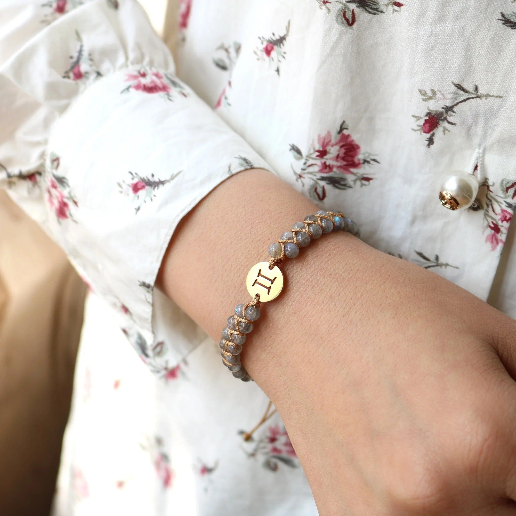 Astral Essence Natuurlijke Edelstenen Sterrenbeeld Armband