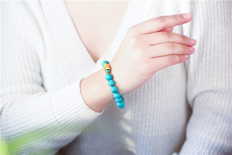 Oceanic Heart Turkoois Armband