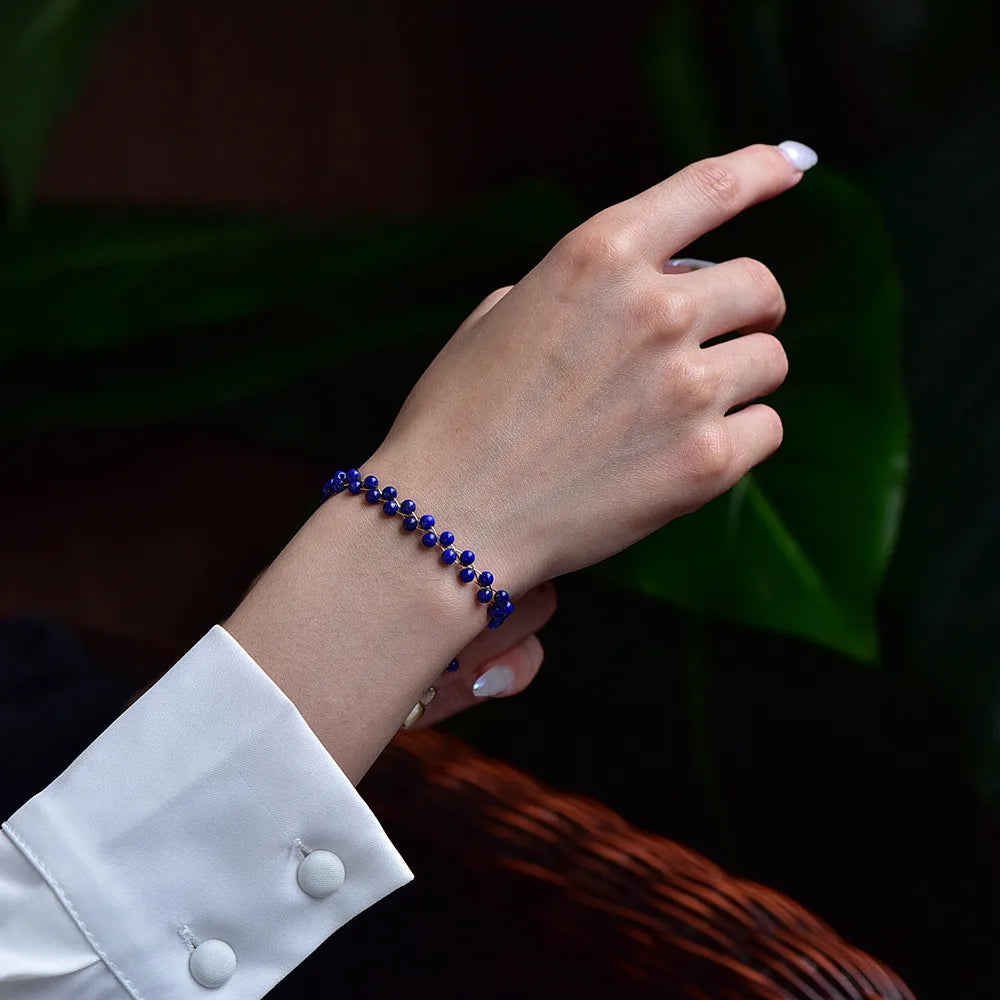 Tranquil Tide Lapis Lazuli Armband