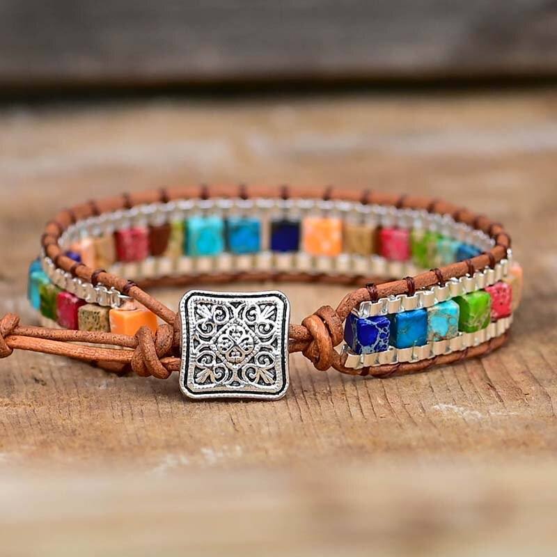 HOGE VIBRATIE NATUURLIJKE EDELSTEEN ARMBAND