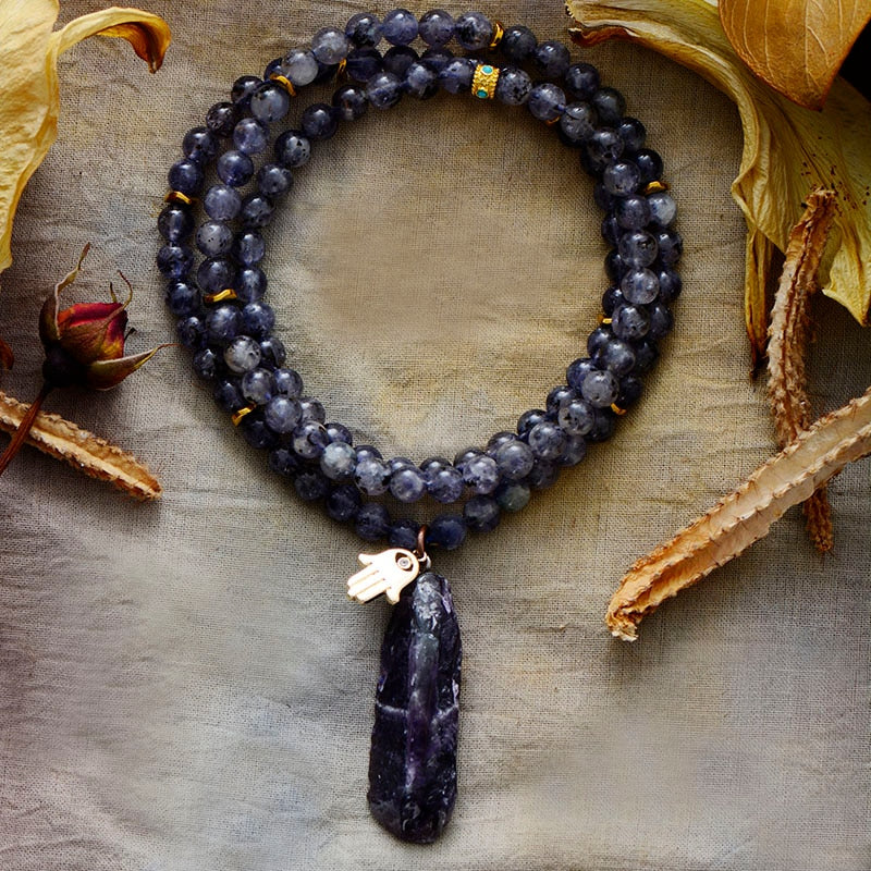 EVENWICHT & INTUÏTIE CORDIERIET MALA KETTING