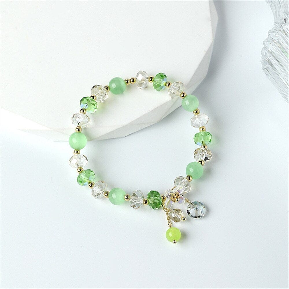 KATTENOOG FONKELENDE GELUKSARMBAND