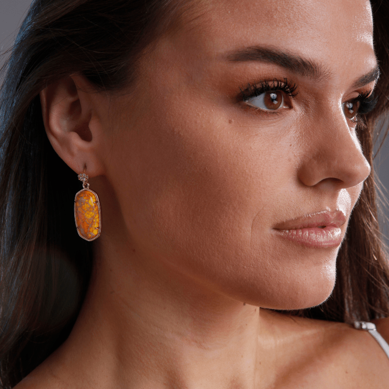 OOGVERBLINDENDE ELEGANTIE OORBELLEN VAN NATUURLIJKE EDELSTENEN