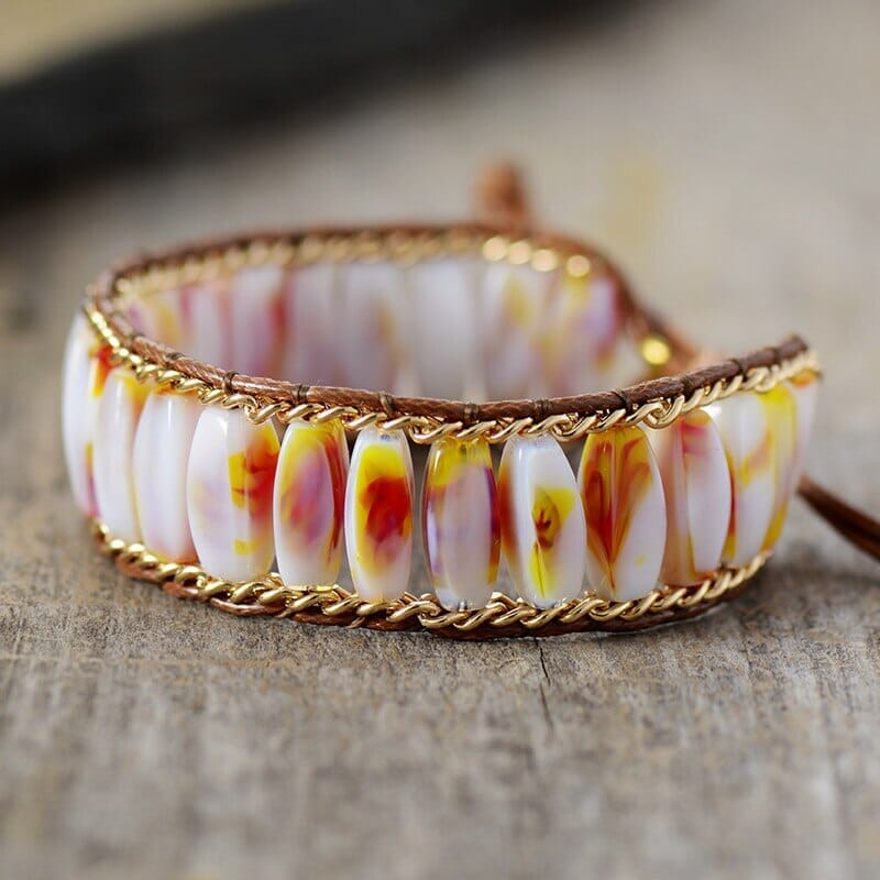 Oude Wijsheid Amber Armband