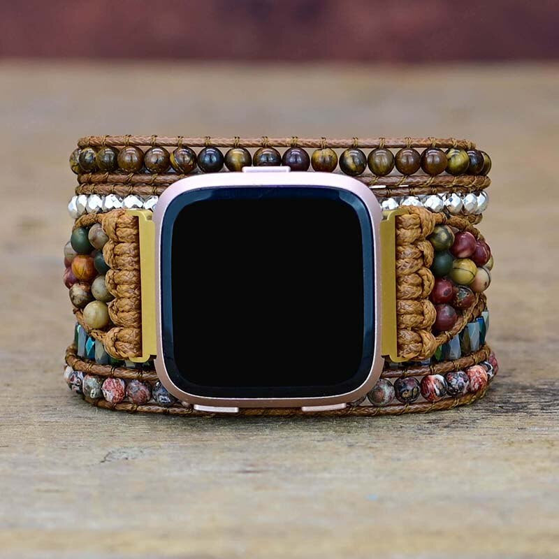 NATURAL WONDER VERSA 2 FITBIT HORLOGEBANDJE