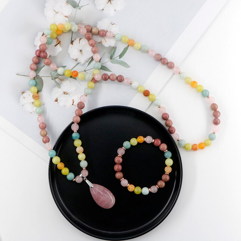 WEELDERIGE HELENDE KRACHT KETTING & ARMBAND SET