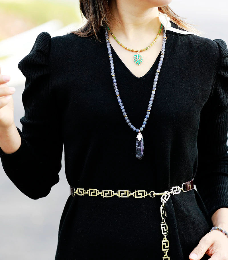 EVENWICHT & INTUÏTIE CORDIERIET MALA KETTING