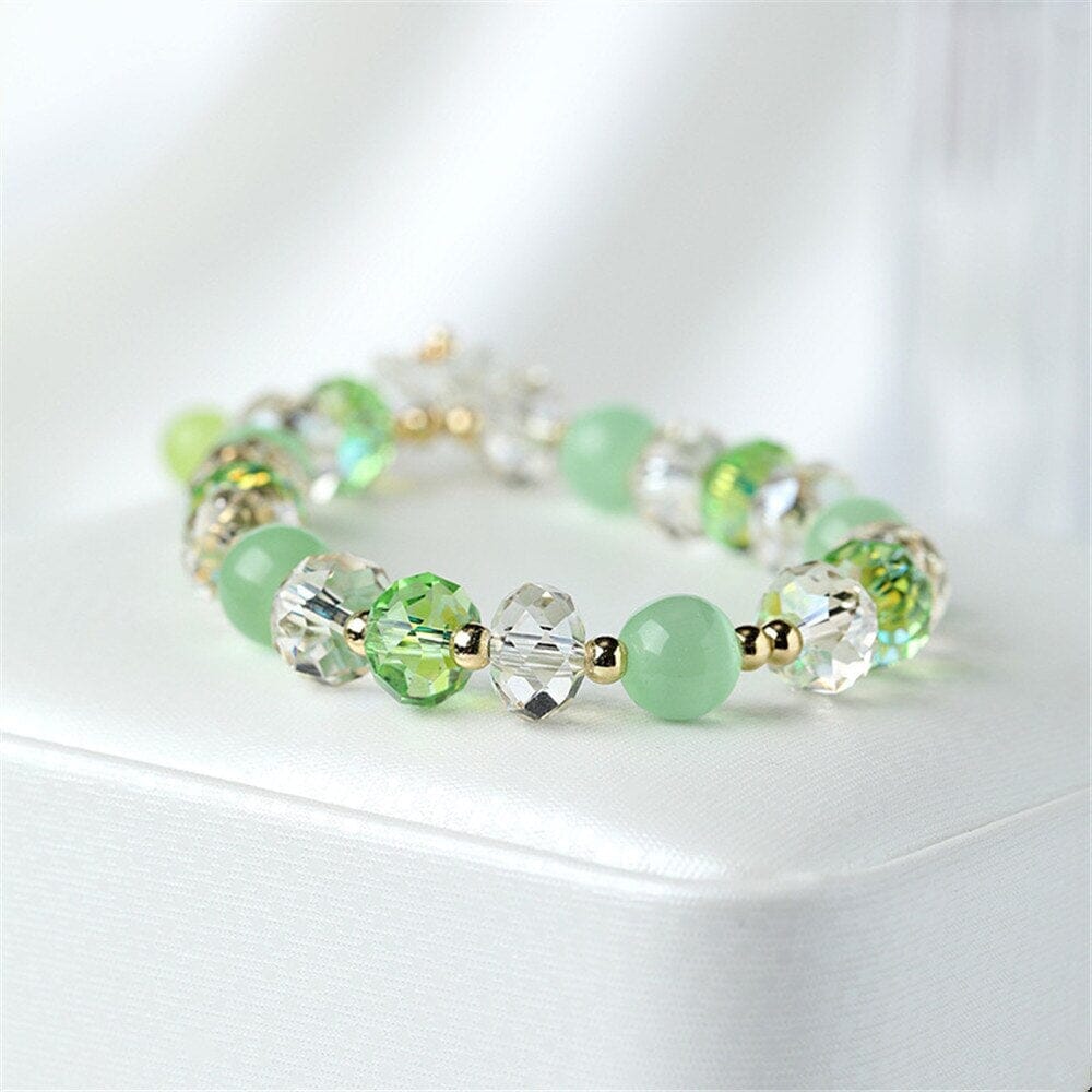 KATTENOOG FONKELENDE GELUKSARMBAND