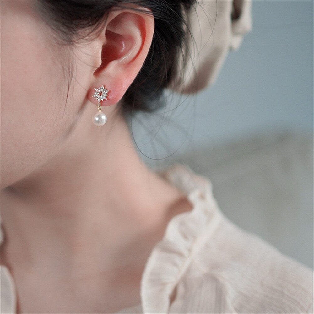 SNEEUWVLOK PAREL OORBELLEN