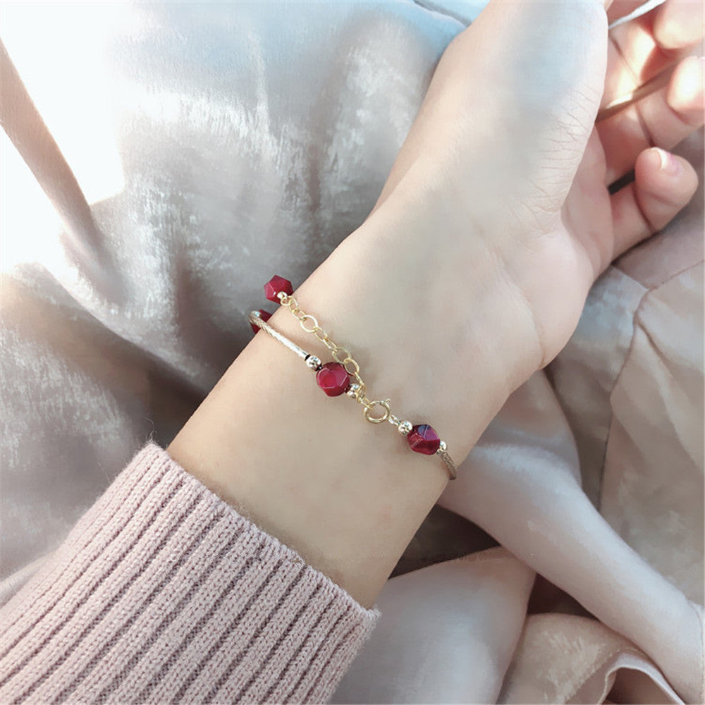 BESCHERMENDE KRACHT TIJGEROOG KRALEN ARMBAND