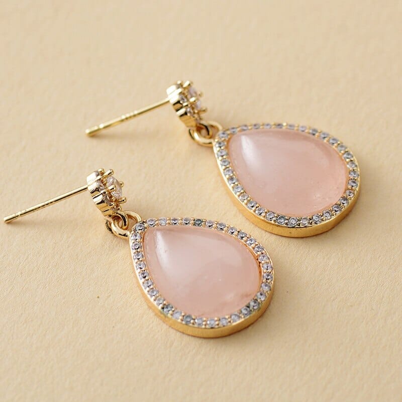 SCHATTENDE ELEGANTIE WATERDRUPPEL OORBELLEN