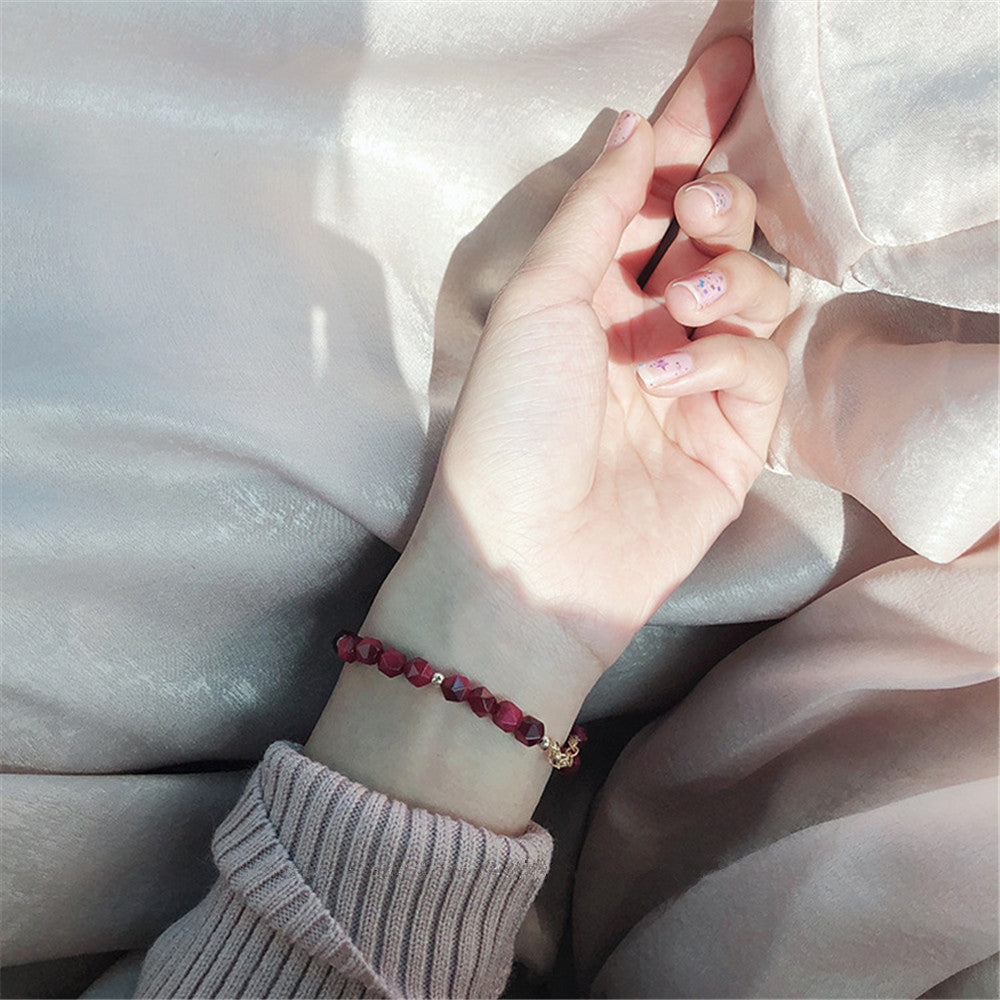 BESCHERMENDE KRACHT TIJGEROOG KRALEN ARMBAND