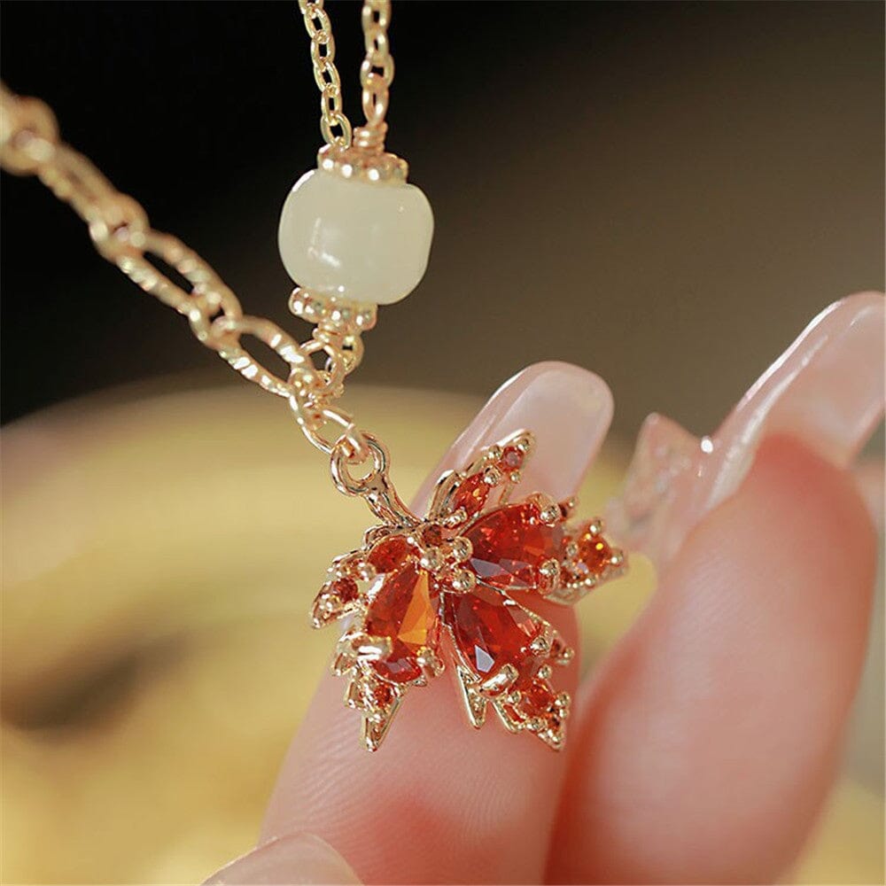 BLIJVENDE LIEFDE JADE ESDOORN ARMBAND