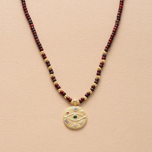 GOLDEN VISION BIJOUX HANGER KRAAL KETTING