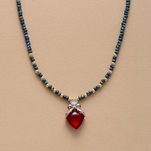 GOLDEN VISION BIJOUX HANGER KRAAL KETTING