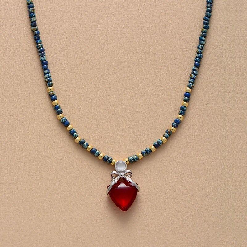 GOLDEN VISION BIJOUX HANGER KRAAL KETTING