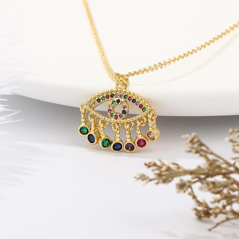 PUUR POSITIEVE BESCHERMING BOZE OOG KETTING