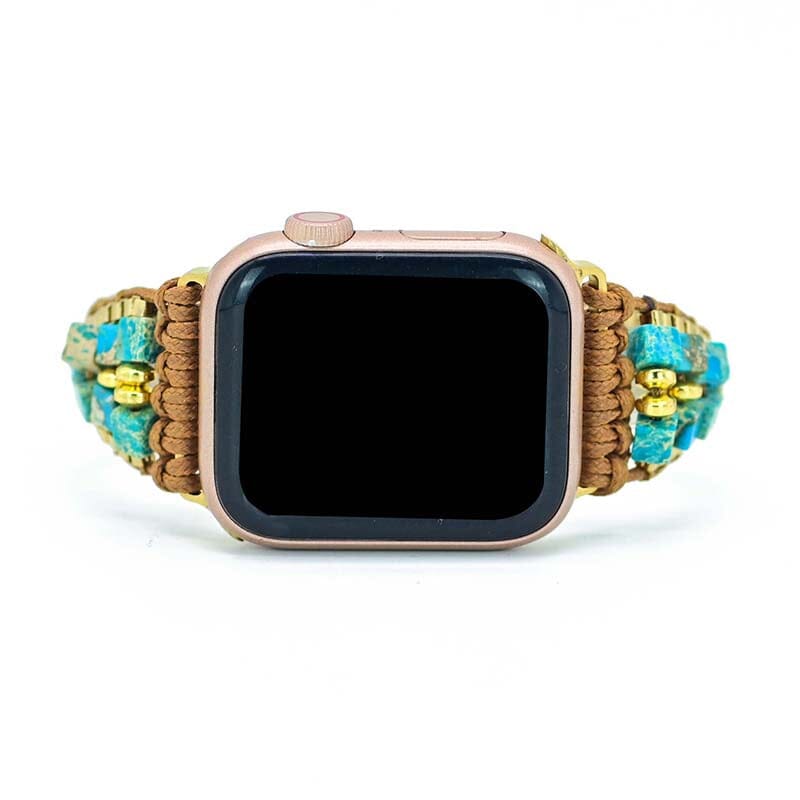 OPVALLENDE SERENITEIT KEIZER & HEMATIET APPLE HORLOGEBANDJE