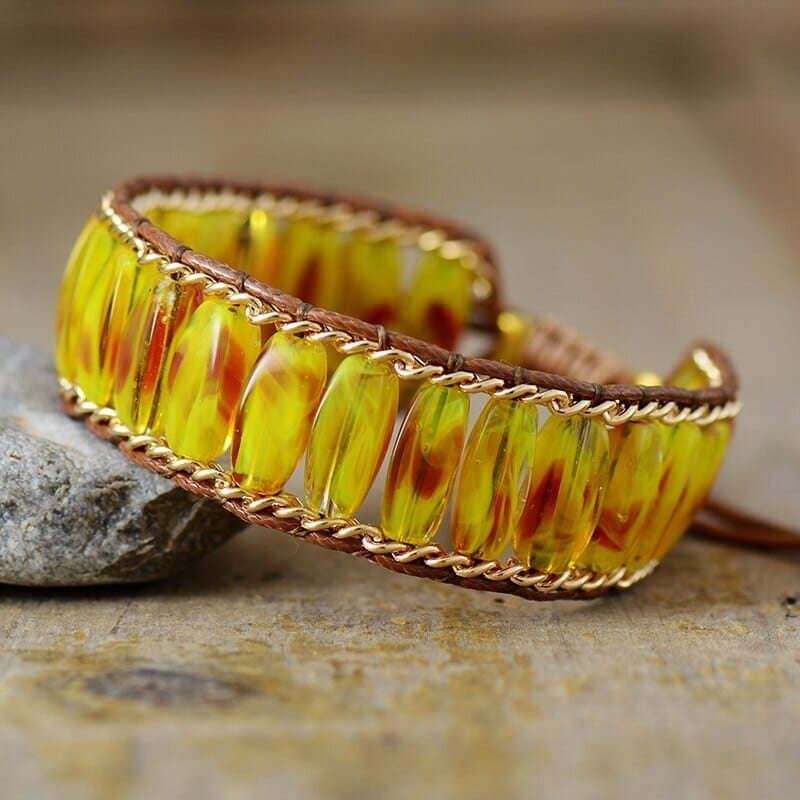 Oude Wijsheid Amber Armband