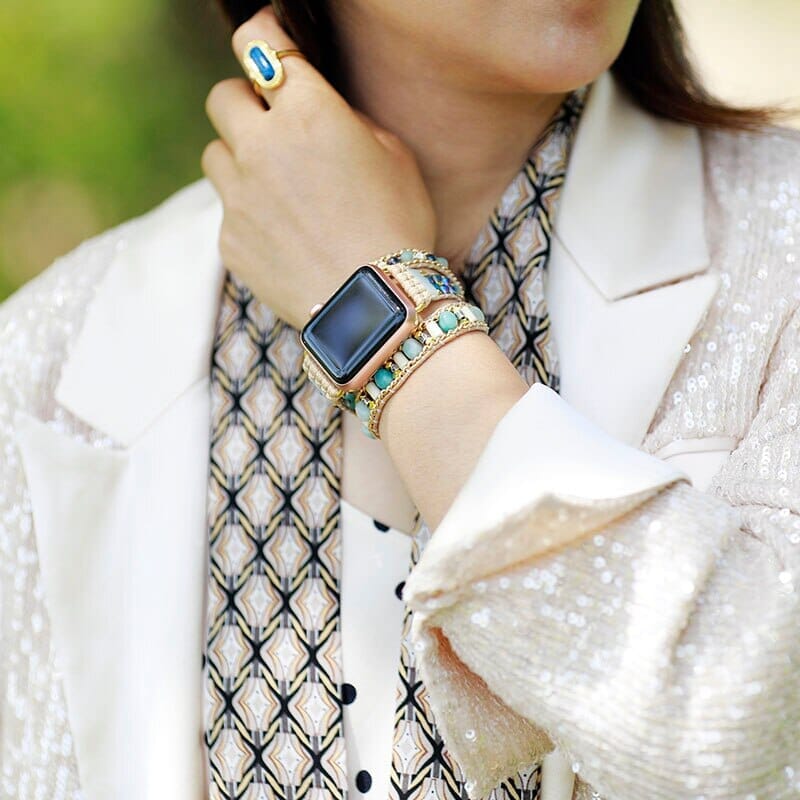 BETOVEREND LOT AMAZONIET APPLE HORLOGEBANDJE