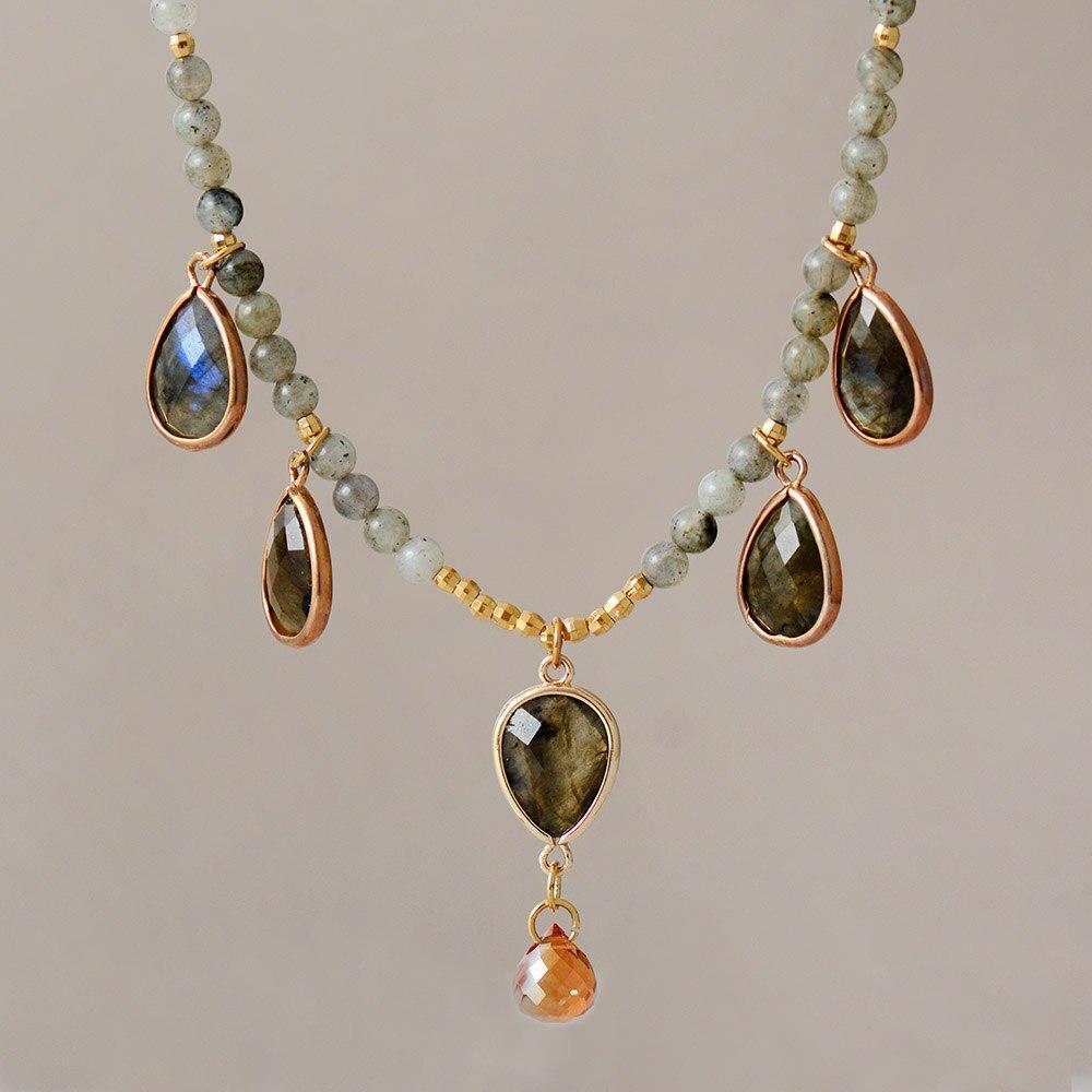 VINTAGE ALLURE LABRADORIET KETTING