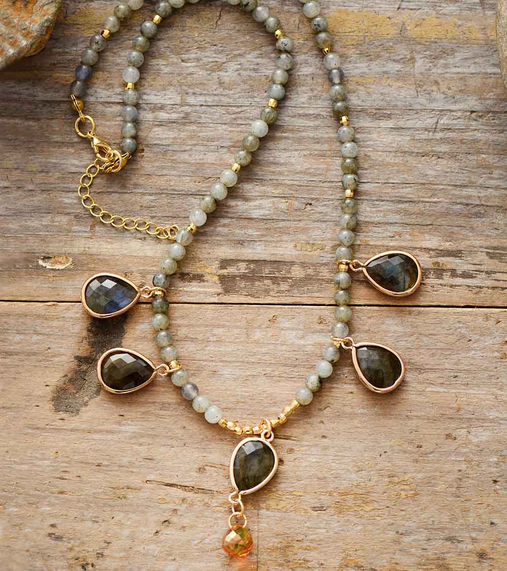 VINTAGE ALLURE LABRADORIET KETTING