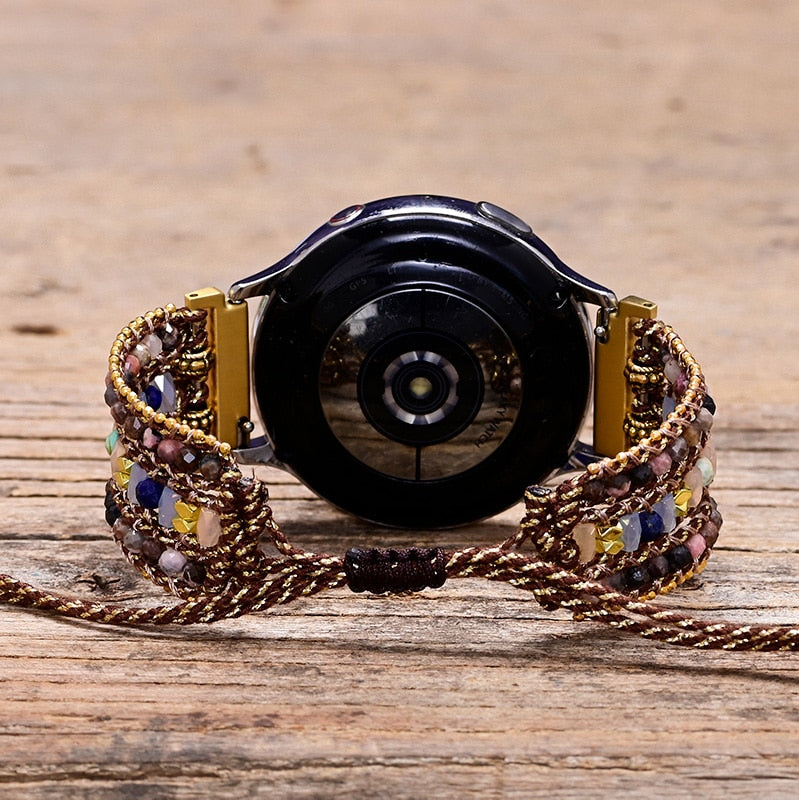 BETOVERENDE HEERLIJKHEDEN NATUURLIJKE EDELSTEEN SAMSUNG HORLOGEBANDJE