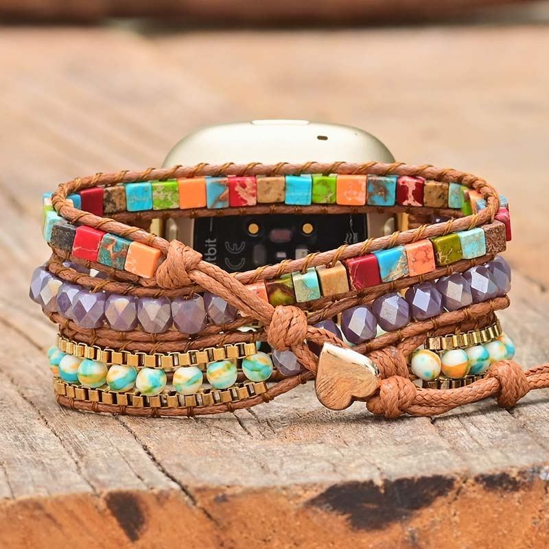 OOGVERBLINDENDE VREUGDE FITBIT HORLOGEBANDJE