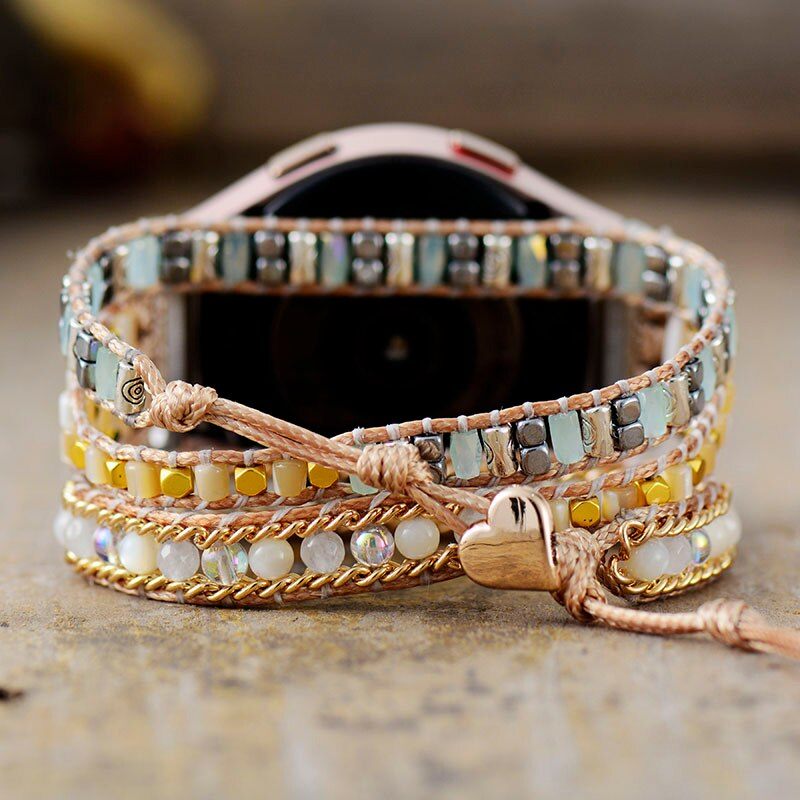 EMOTIONELE & COMFORT BALANS JASPIS SAMSUNG GALAXY SMART WATCH IV WIKKEL