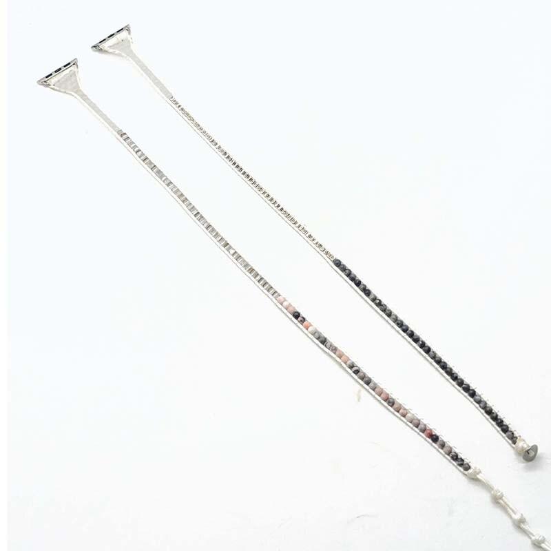 WITTE LABRADORIET APPLE HORLOGEBANDJE