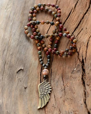 ENGELENVLEUGELS' VINTAGE MALA PYRIET HANGER