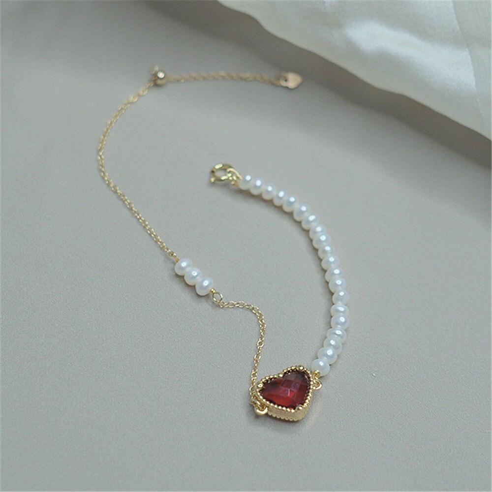 NATUURLIJKE PAREL KLASSIEKE 'LOVERS' ARMBAND