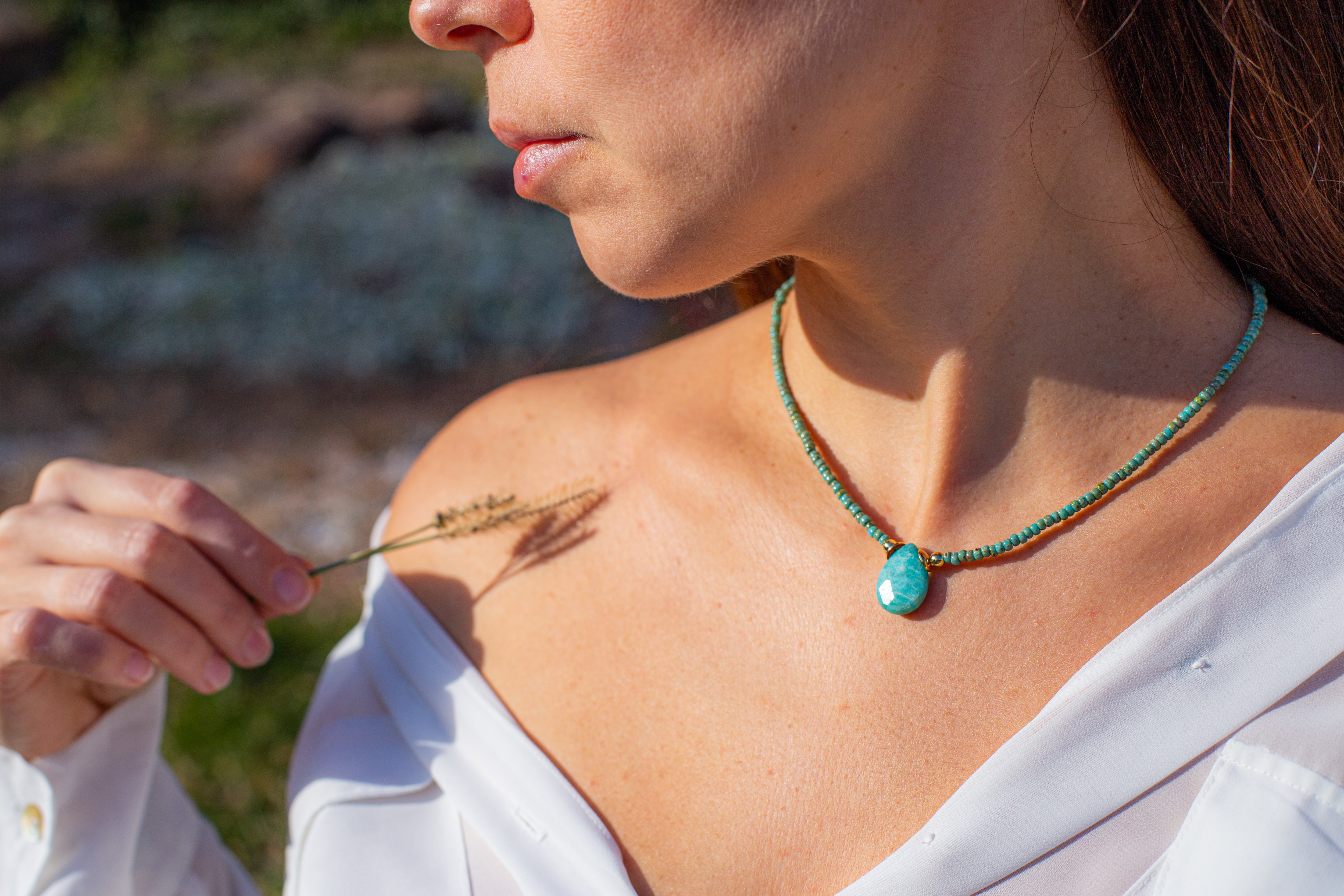 SOBERE ROCAILLES HALSKETTING