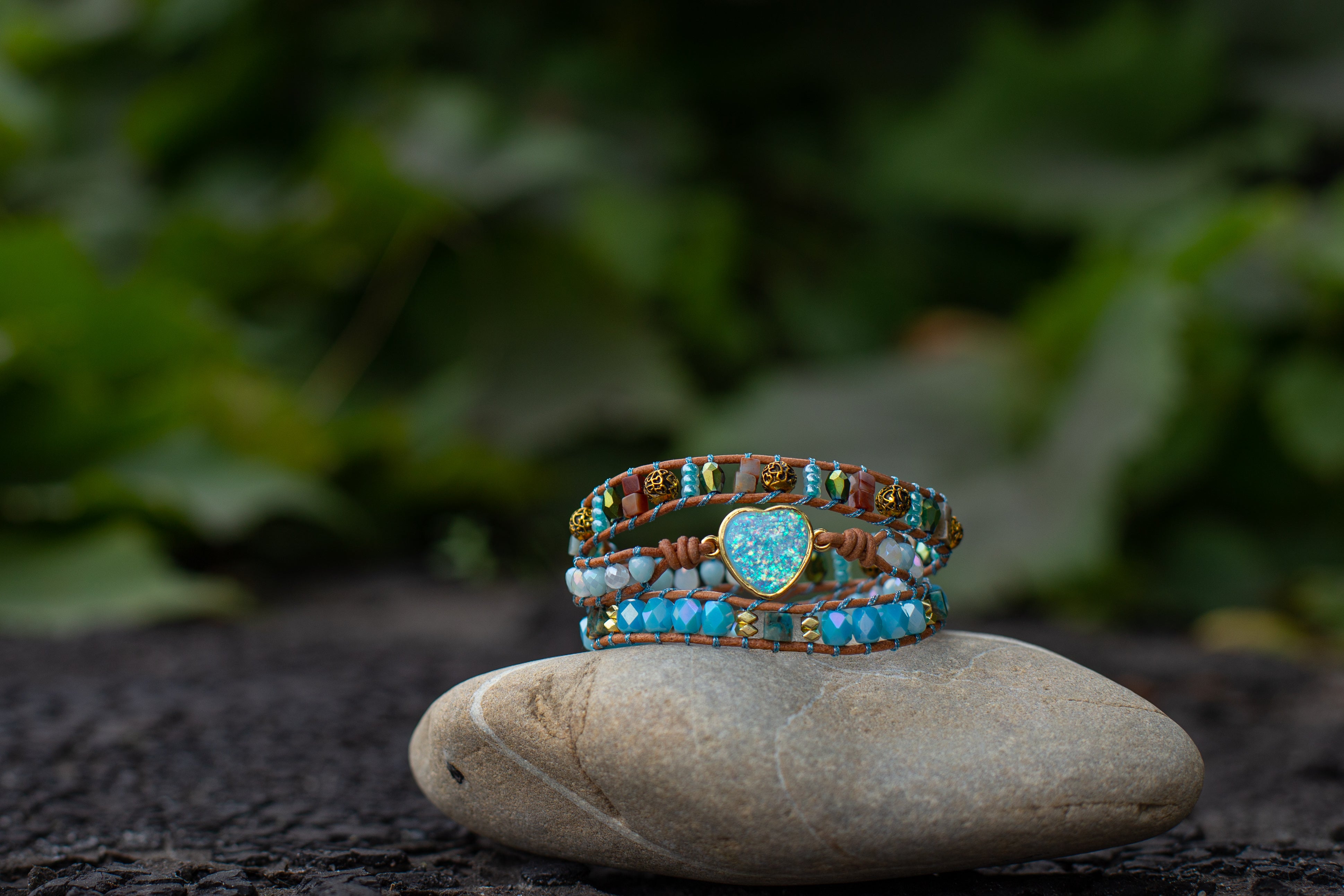 DIEPE DETOX OPAAL HART ARMBAND