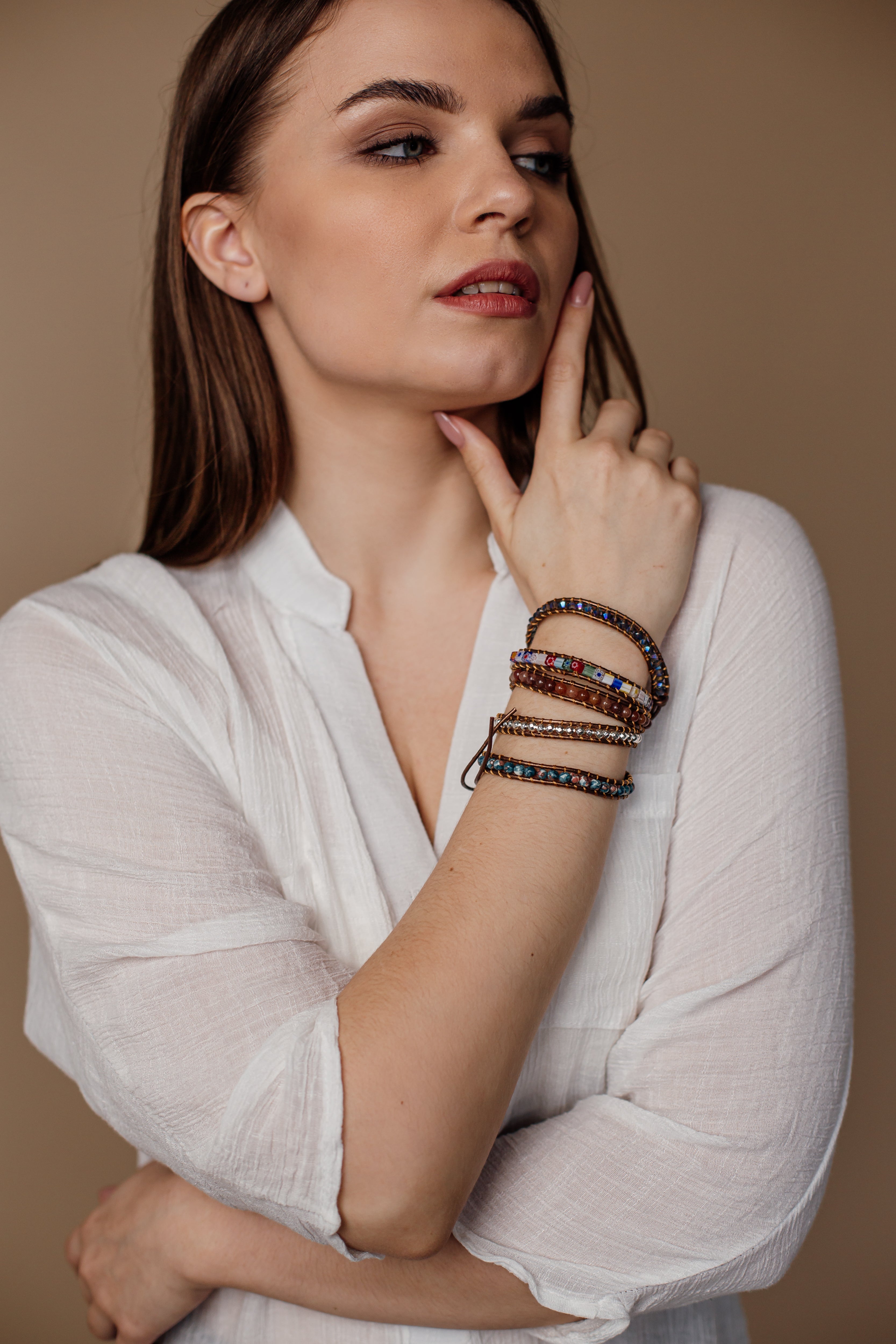 IMPERIAL BLOEMEN BESCHERMENDE WIKKELARMBAND